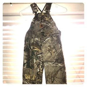 Carhartt Boys Size 4 Bibb Overalls